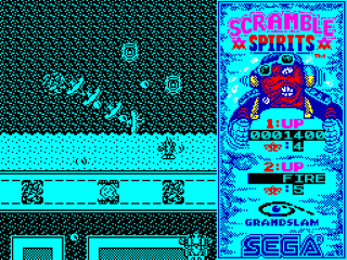 Scramble Spirits screenshot 3 for ZX Spectrum